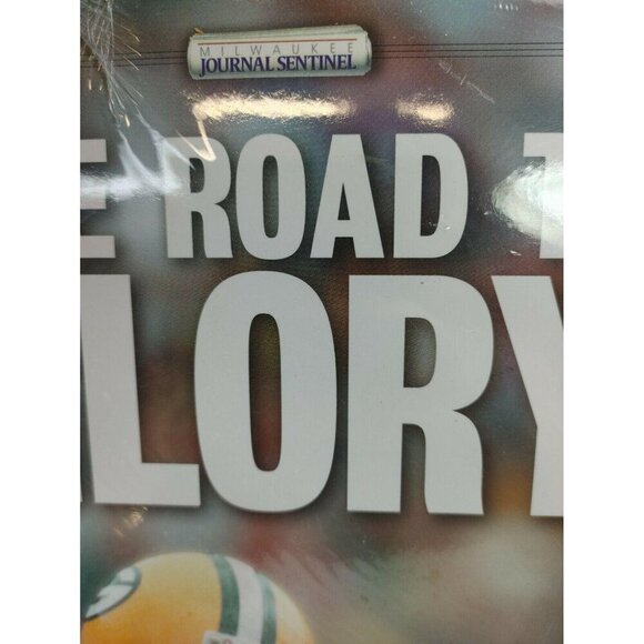 The Road To Glory Packers Super Bowl XXXI Season Hardcover Book Adcraft Sports - Picture 4 of 6